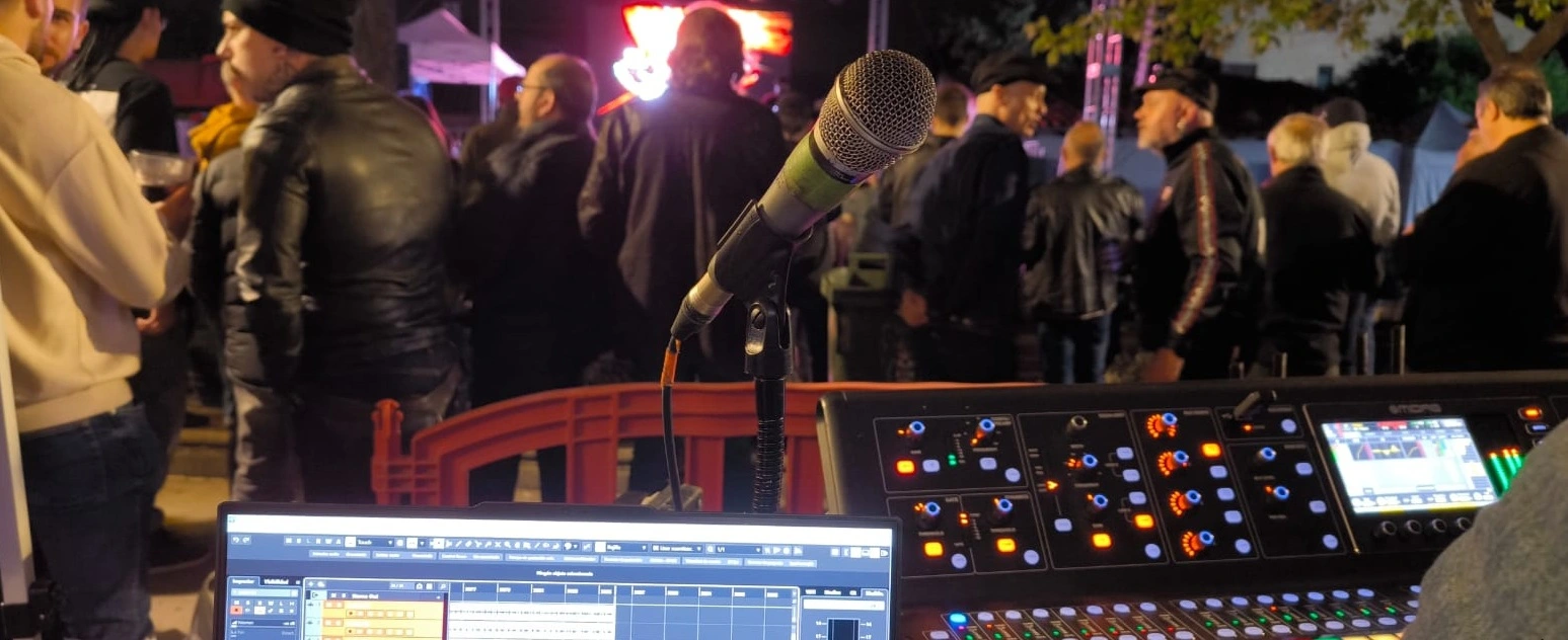 Técnico de sonido en boda en Madrid