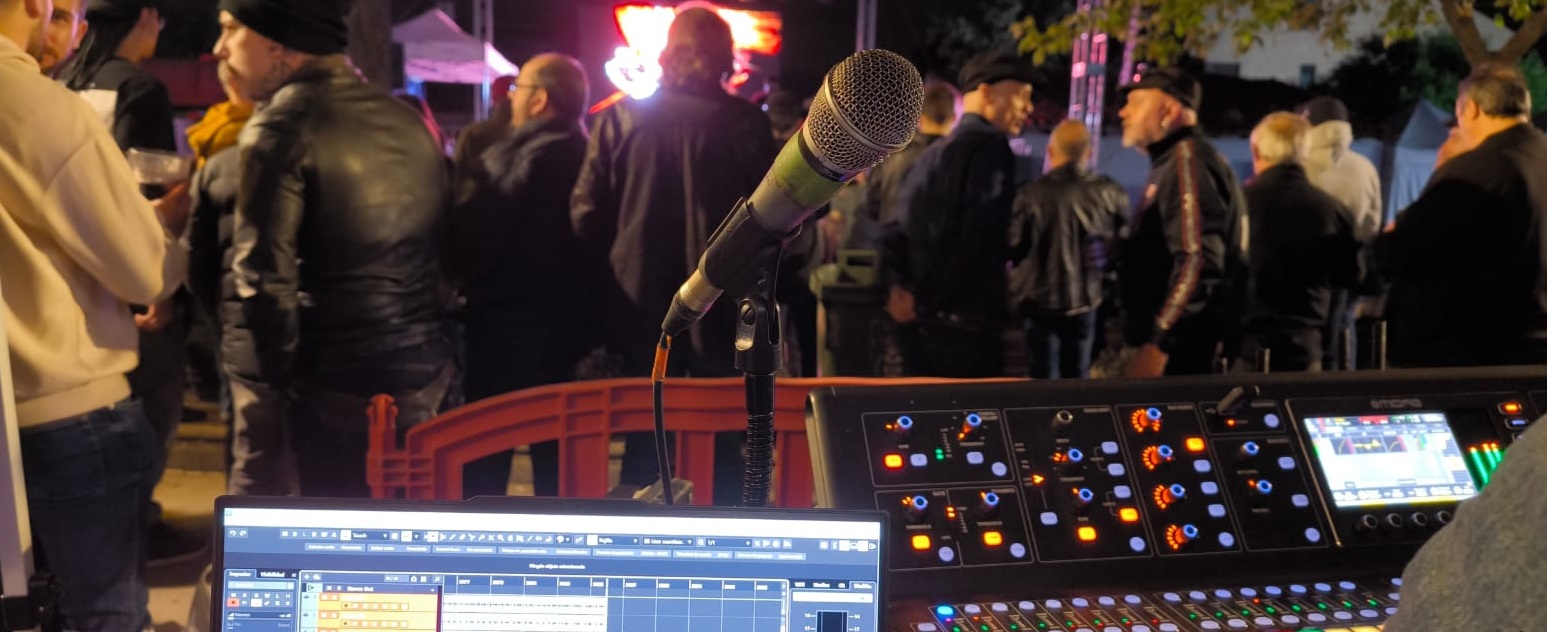 MotherFader Live. Sonido profesional para eventos.